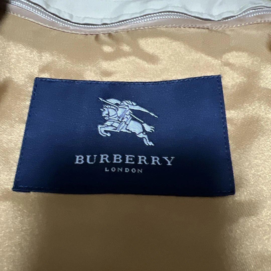 Burberryバーバリーベージュ トレンチコート チェック裏地
