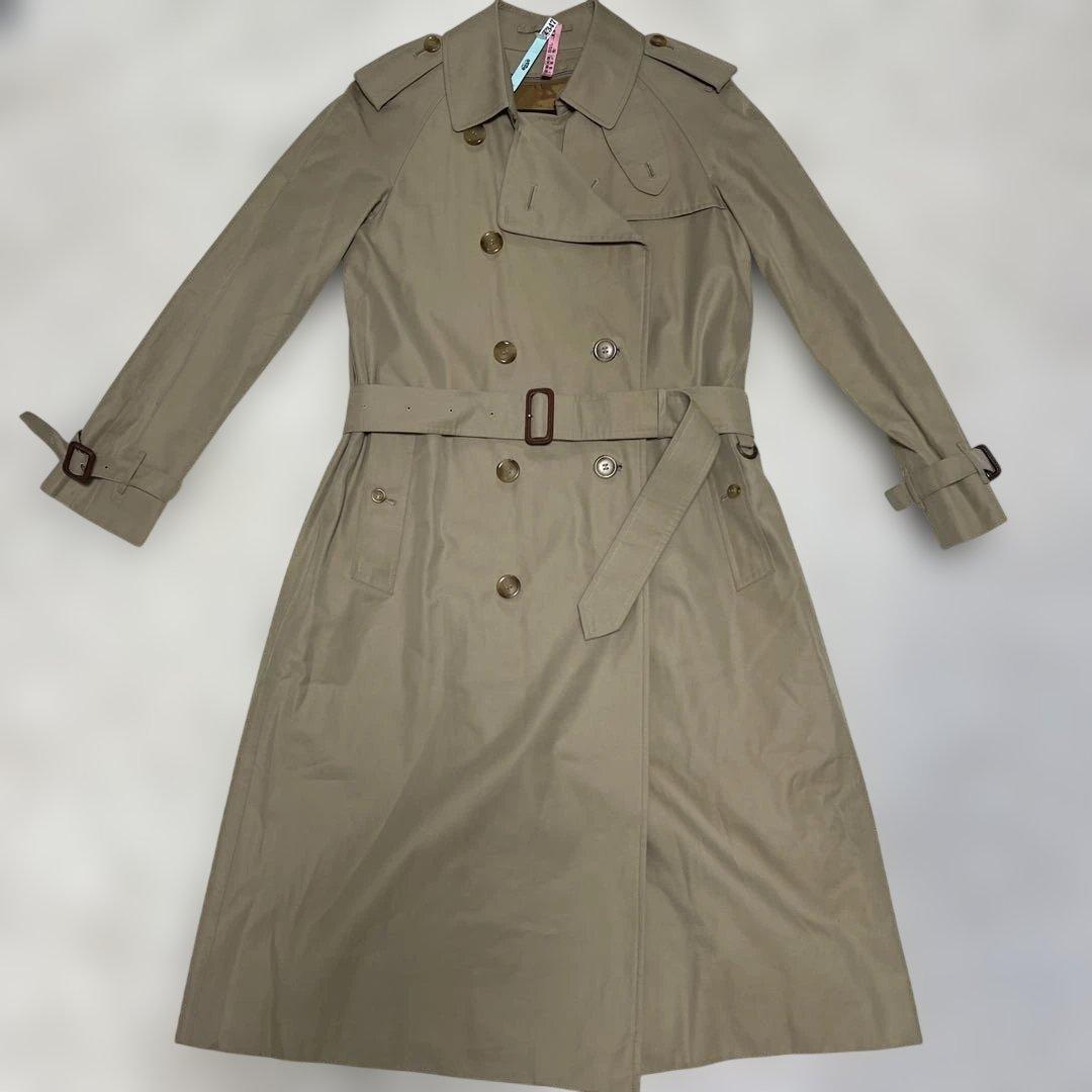 Burberryバーバリーベージュ トレンチコート チェック裏地