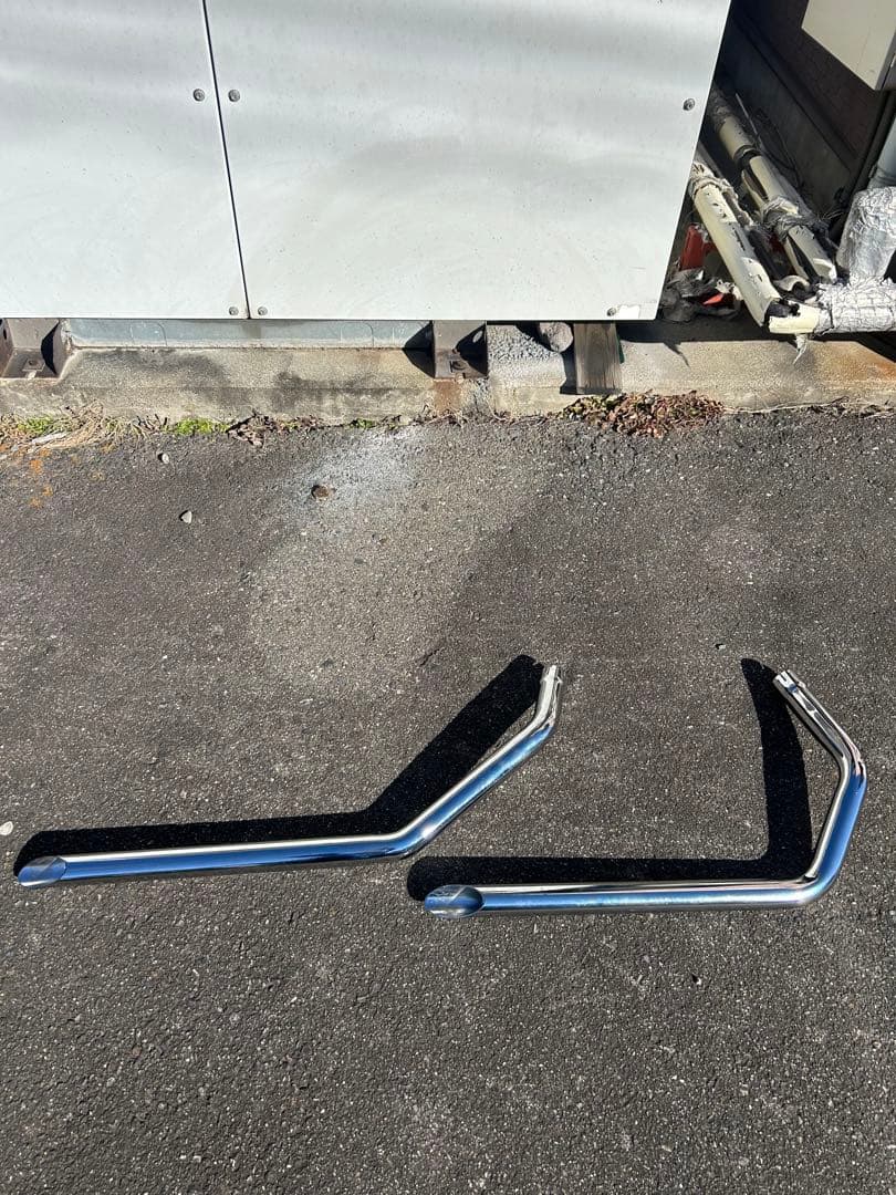 アイアンショベル ドラッグパイプマフラー 1 3/4 スポーツ