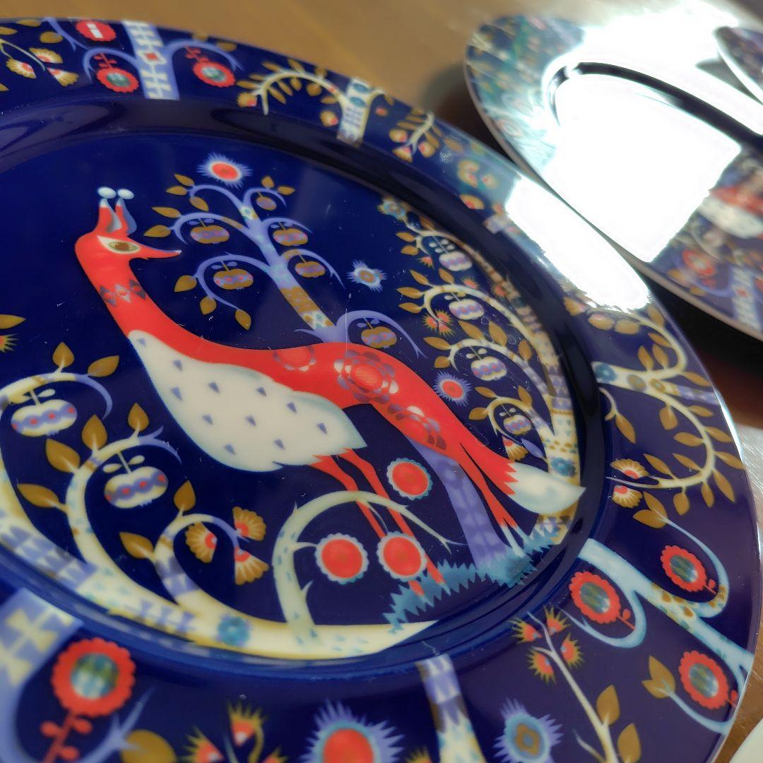 イッタラタイカ　22センチプレート　3カラー9枚セット