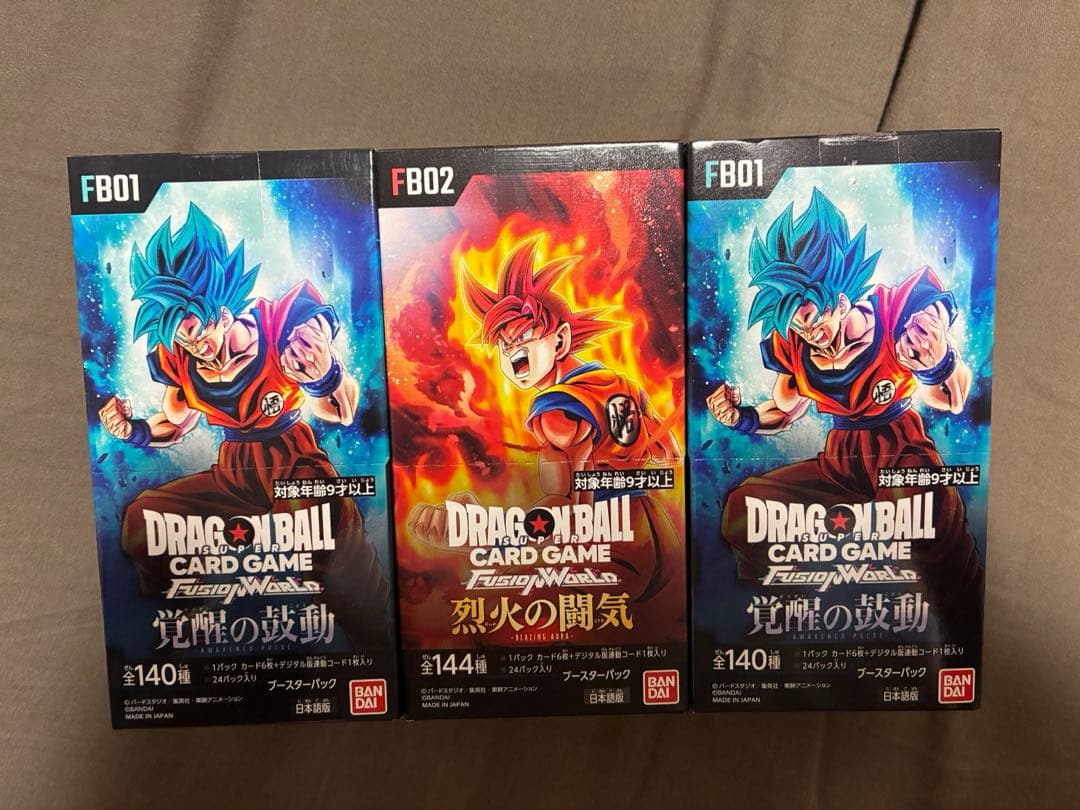 ドラゴンボールフュージョンワールドBOX