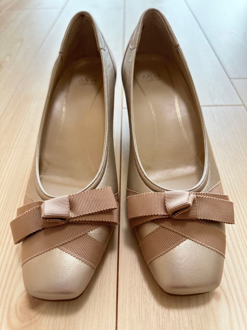 (SUZU様用)Riz raffinee 【3E】 グログランリボンパンプス