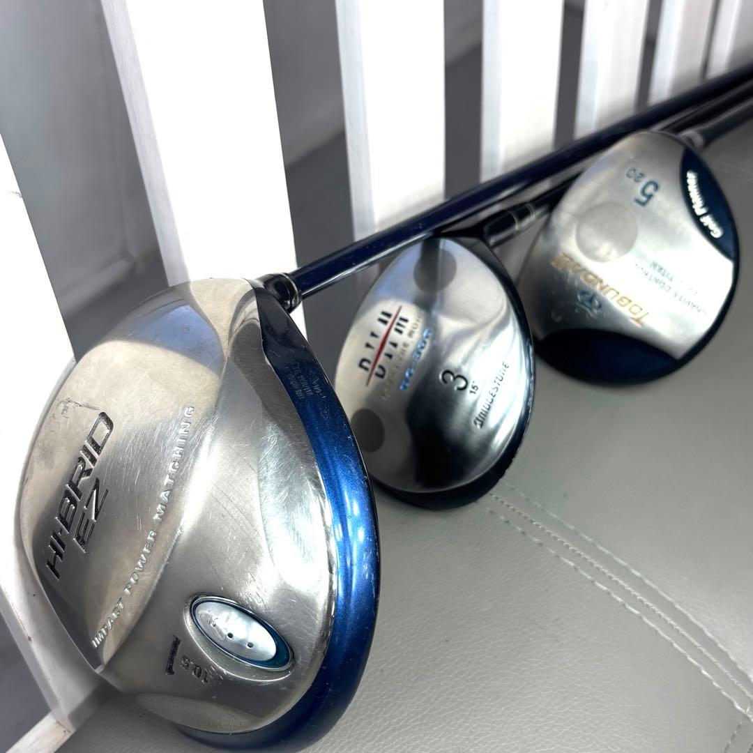 本格派 メンズゴルフクラブ 13本 フルセット ゴルフセット　豪華 お試しセット