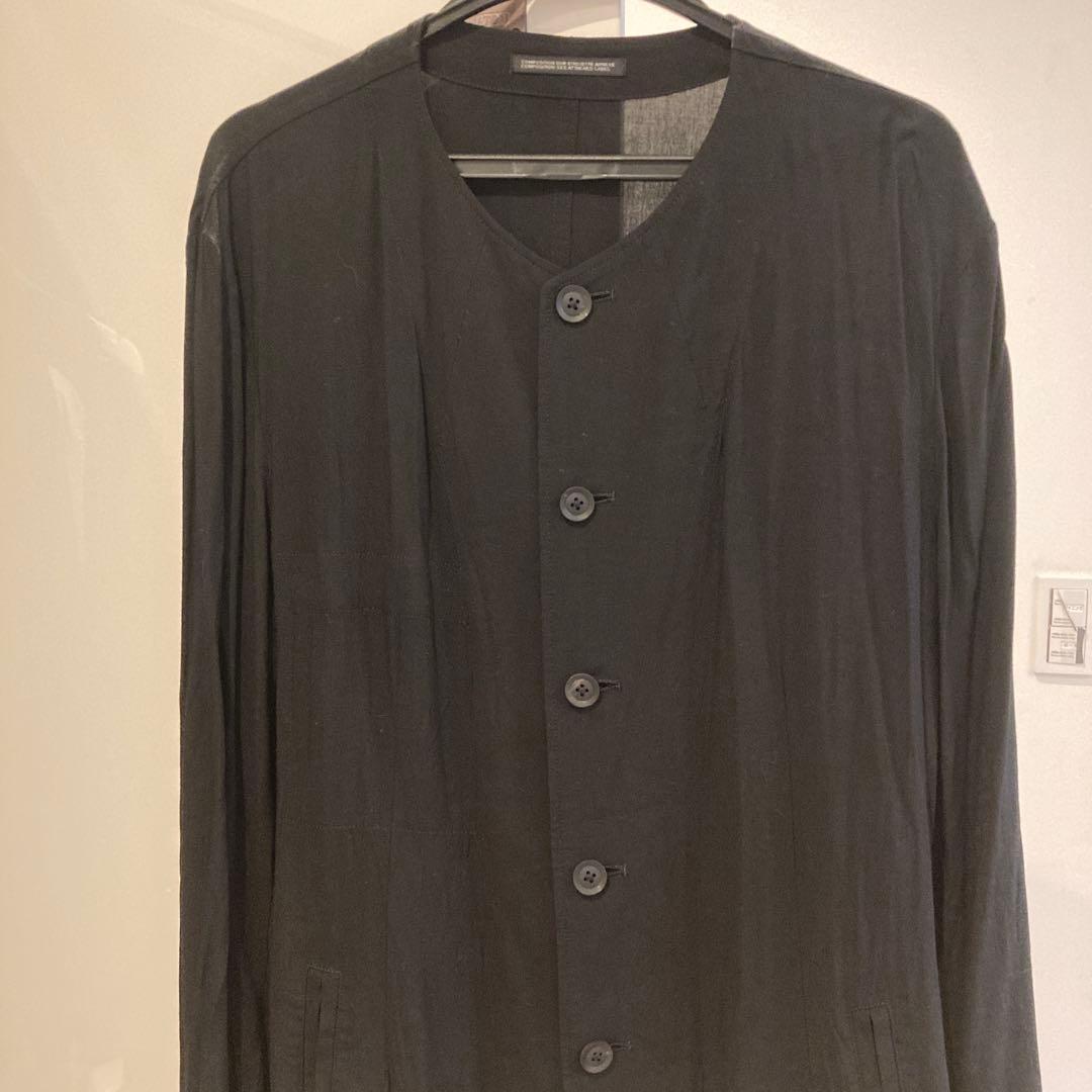 お値下げしましたヨウジヤマモトノーカラーシャツジャケット