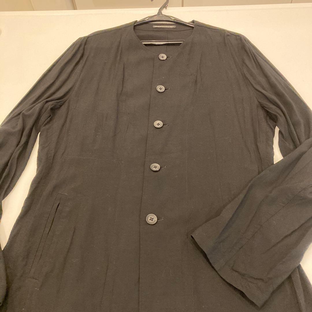 お値下げしましたヨウジヤマモトノーカラーシャツジャケット