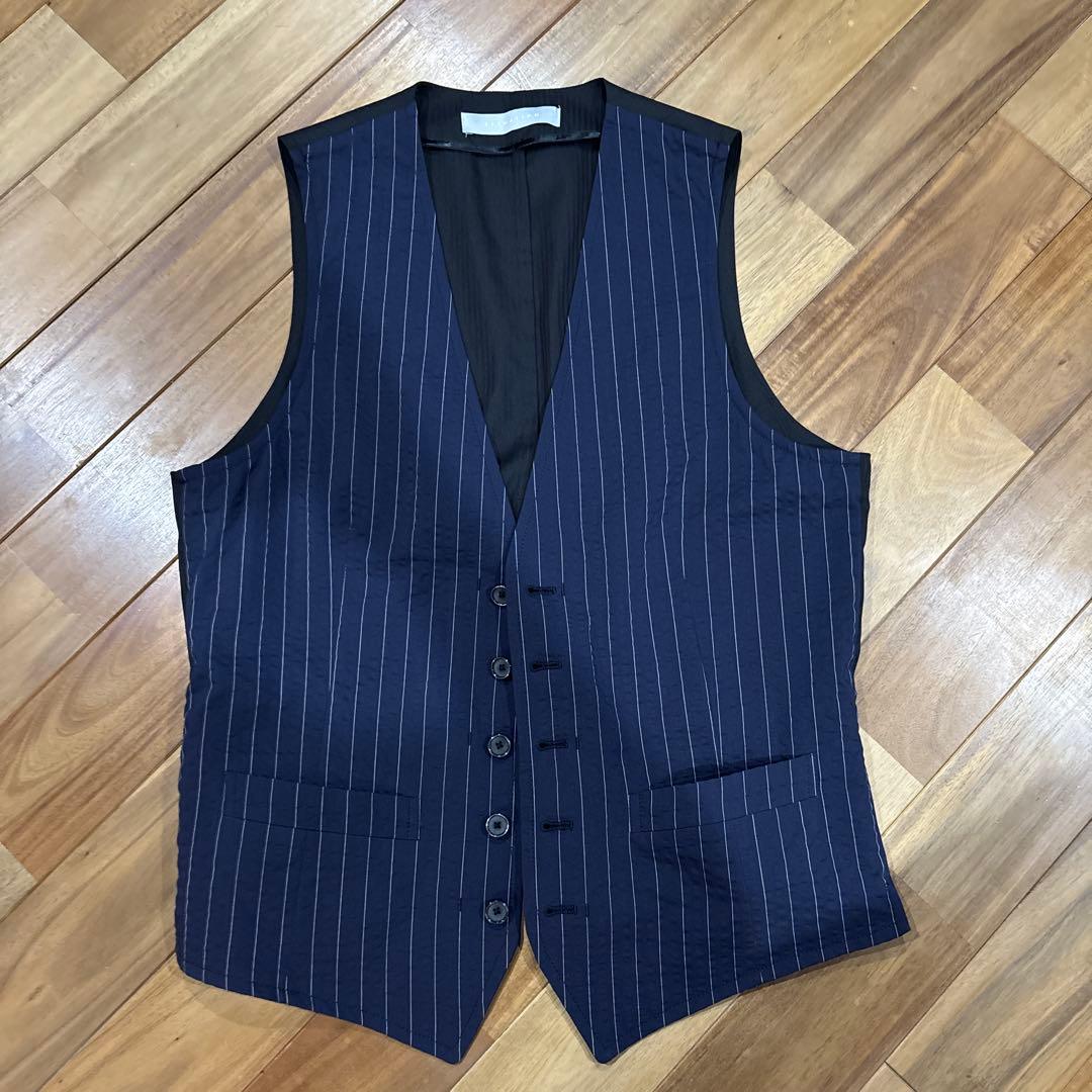 ESTNATION（エストネーション）　シアサッカー3ピーススーツ