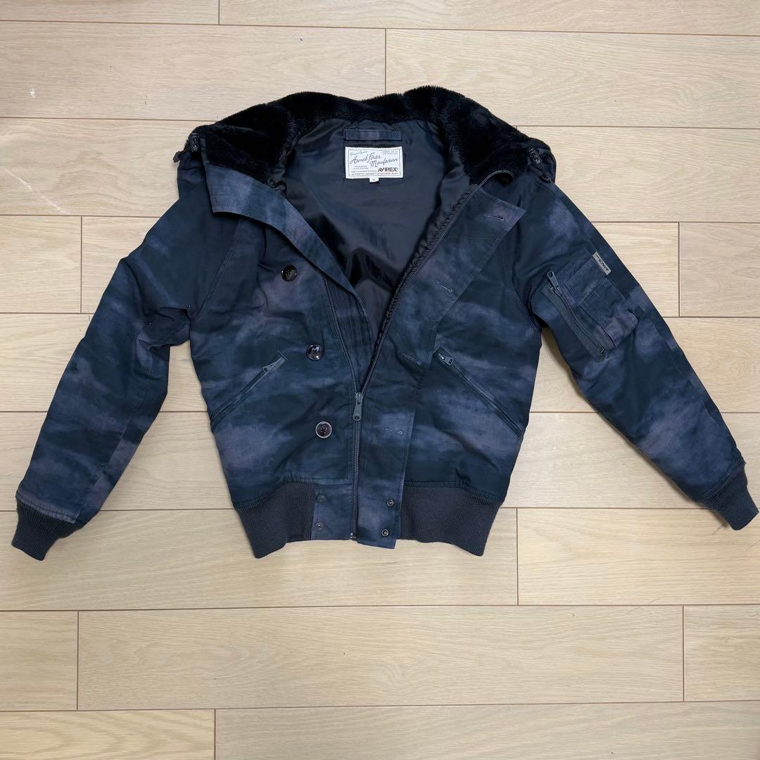 00s avirex n-2b camo フライトジャケット