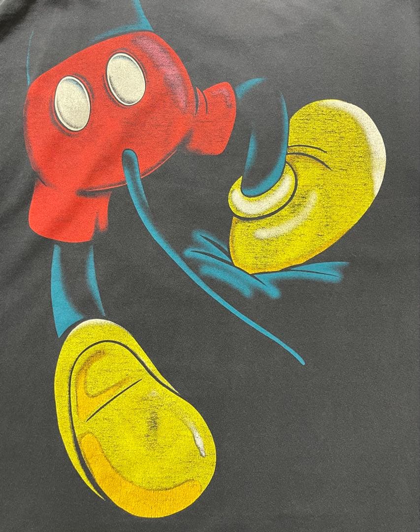 C*2様 Mickey warp around 90s Tシャツ