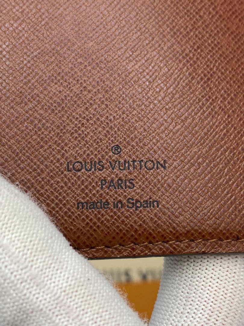 【極美品】ルイヴィトン モノグラム ポルトフォイユ ジョイ 折り財布 ブラウン
