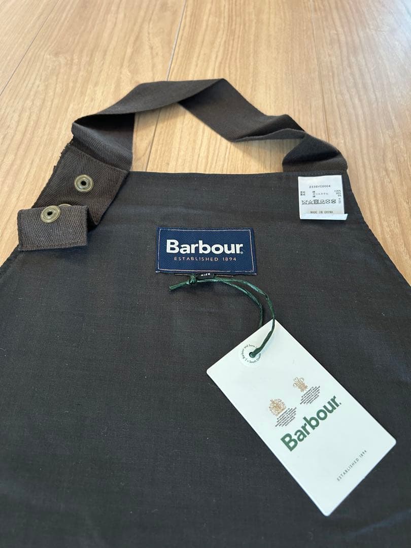 Light up様★Barbour ノベルティ　新品エプロン　希少