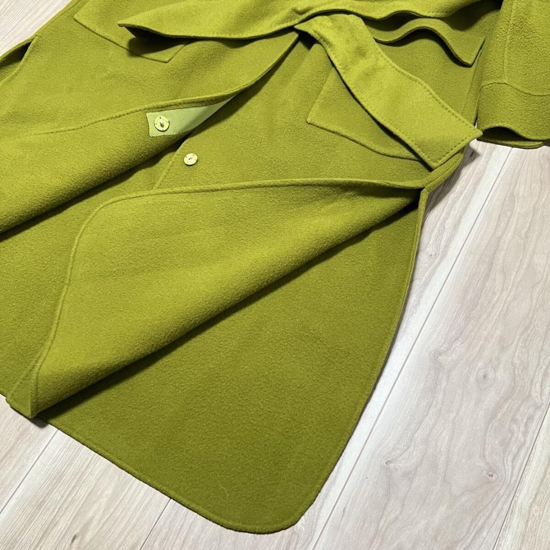 定価7万程度 美品 23区 lab. フーデットコート ロング R-8607