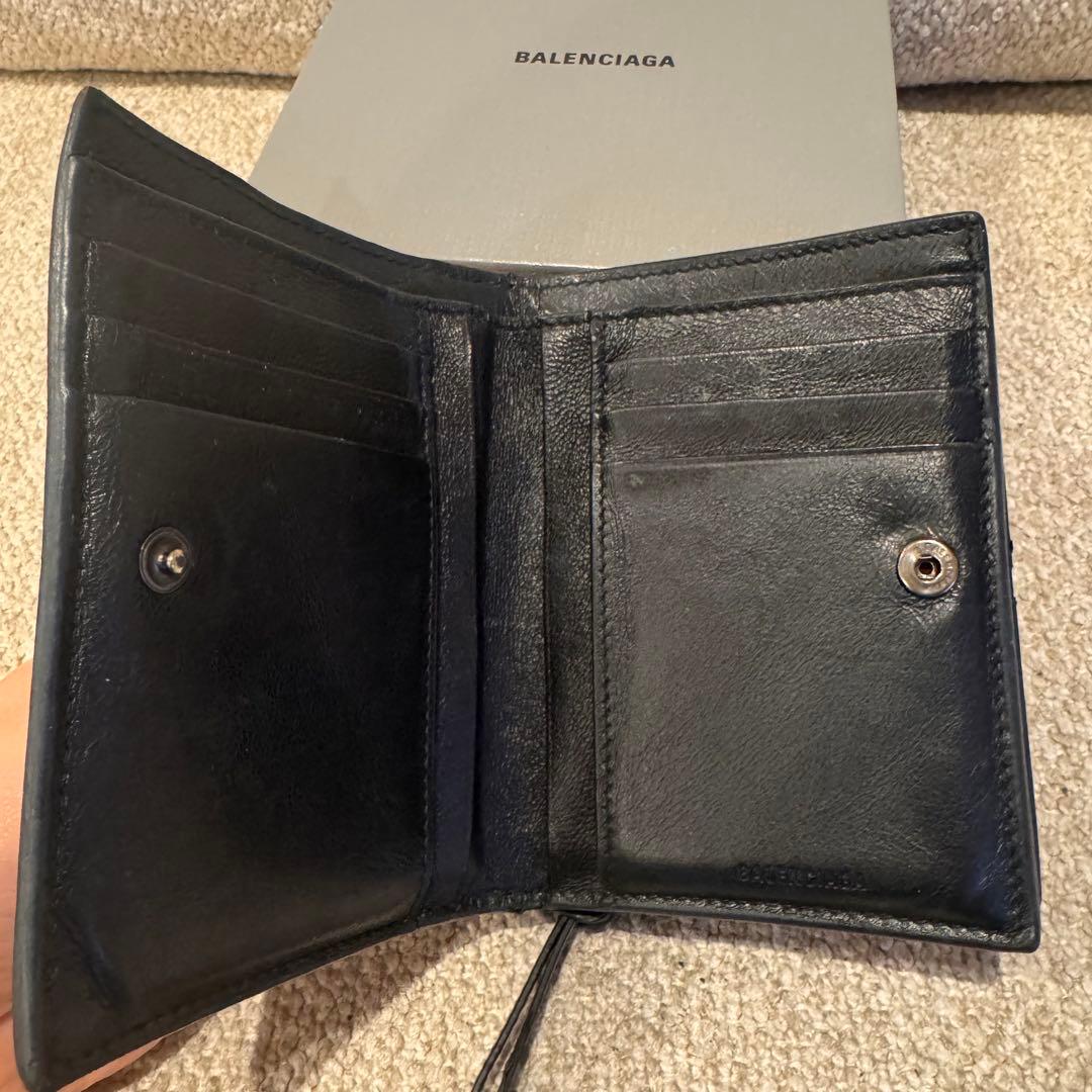●BALENCIAGA バレンシアガ 二つ折り財布 ネオ クラシック●