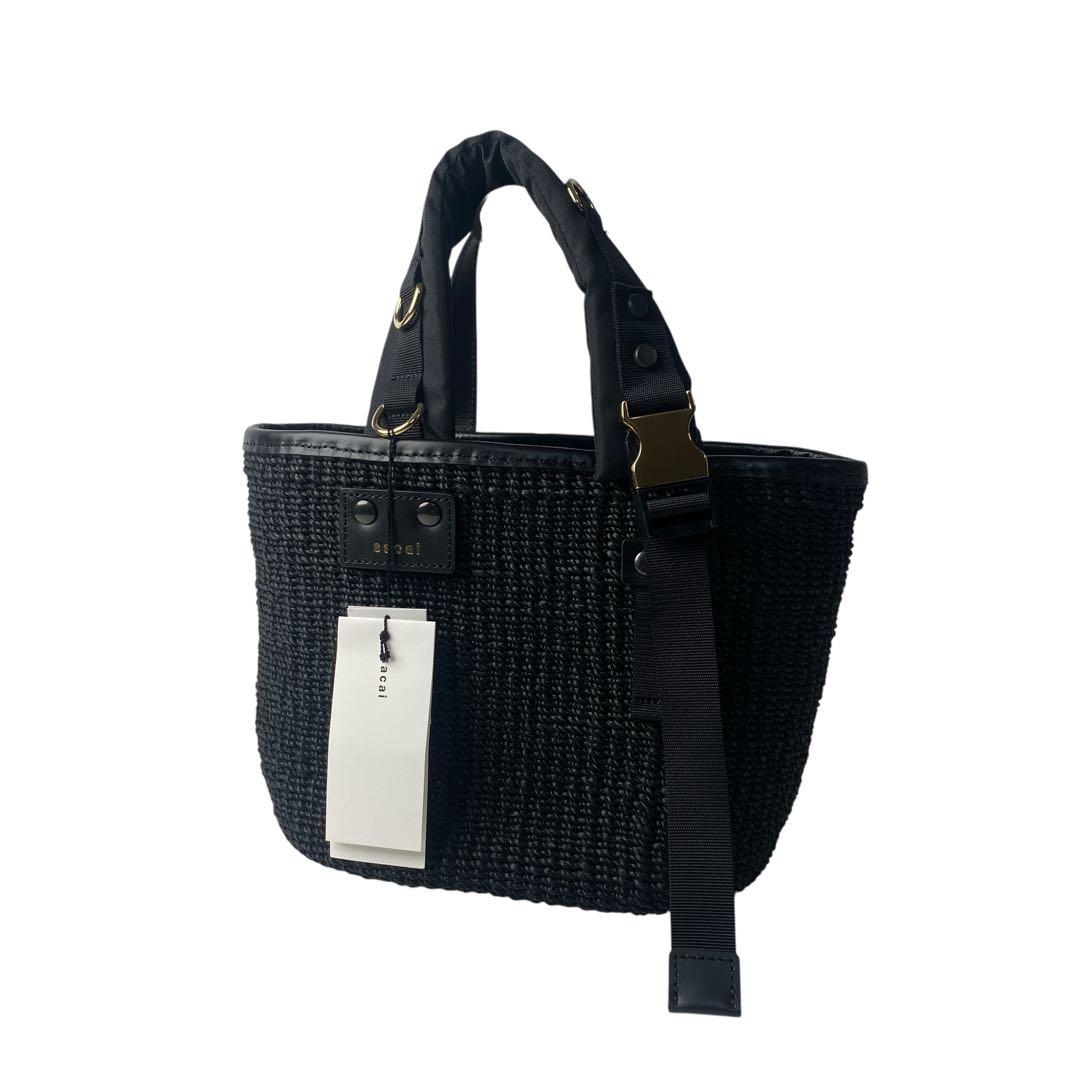 新品 タグ付き サカイ sacai カゴバック