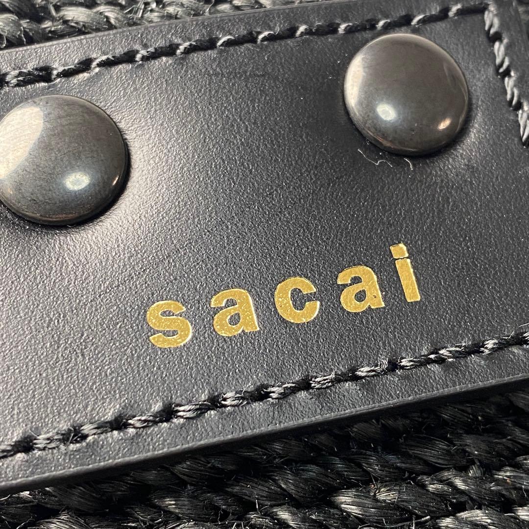 新品 タグ付き サカイ sacai カゴバック
