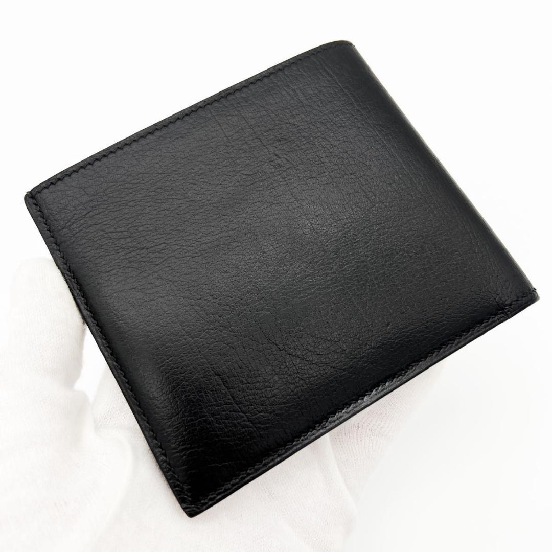 【美品】エルメス MC2 コペルニクス 二つ折り コンパクト 財布 黒