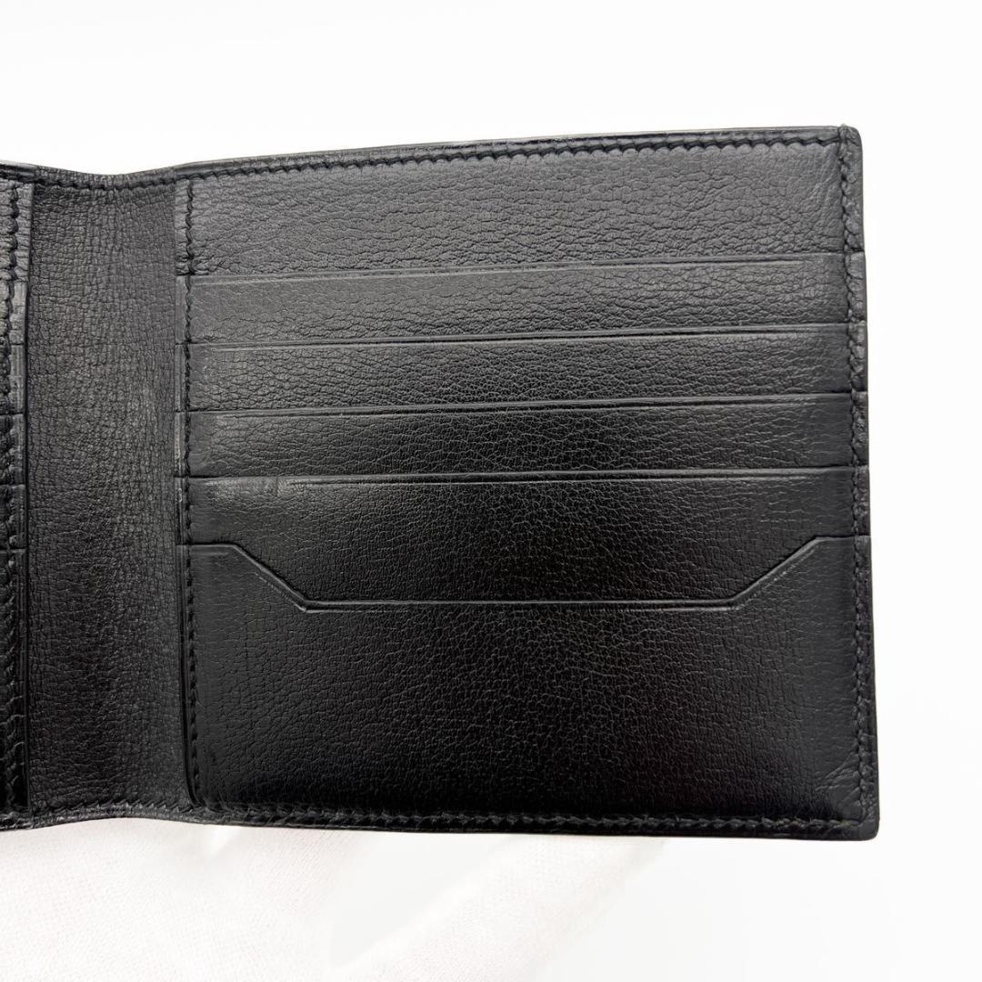 【美品】エルメス MC2 コペルニクス 二つ折り コンパクト 財布 黒