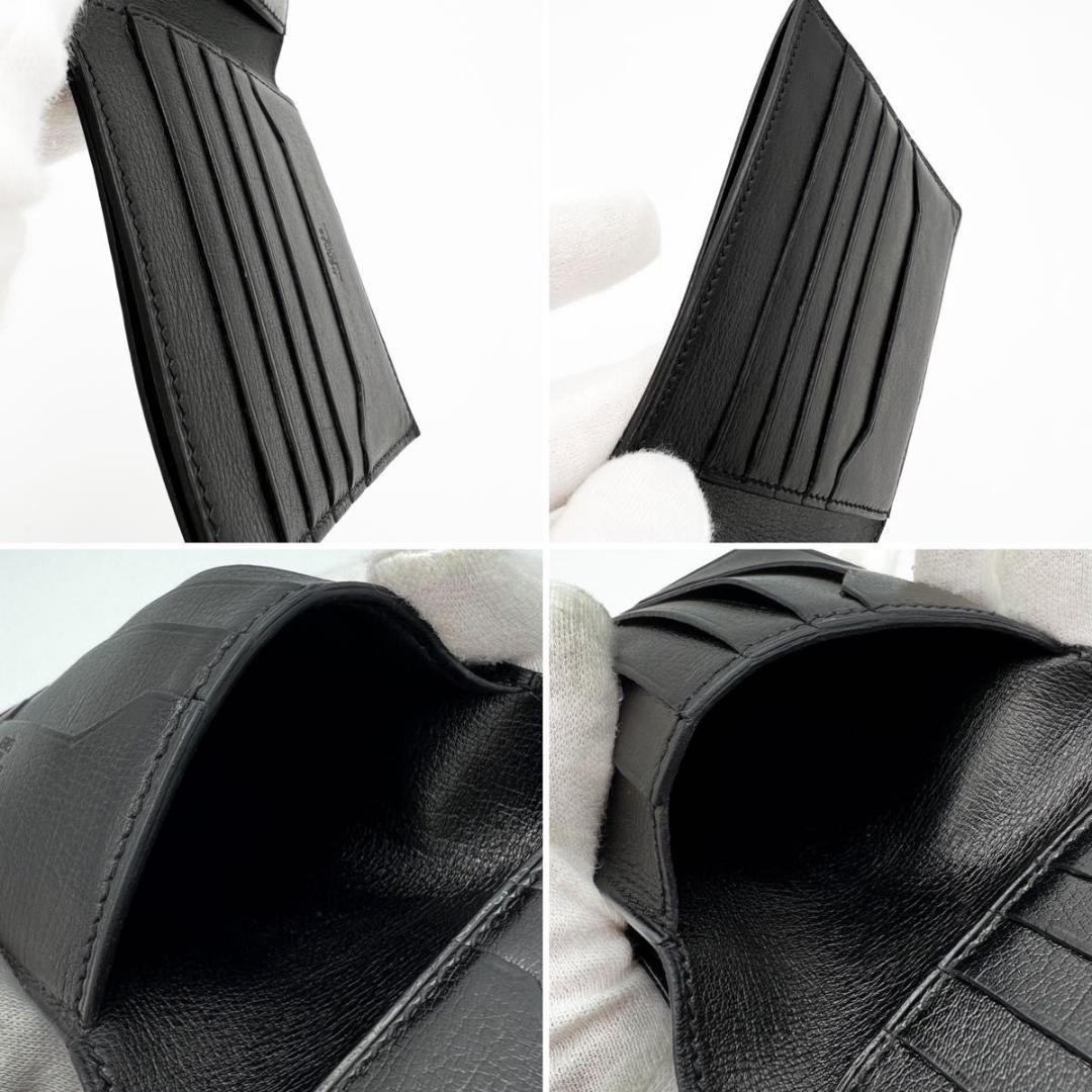 【美品】エルメス MC2 コペルニクス 二つ折り コンパクト 財布 黒