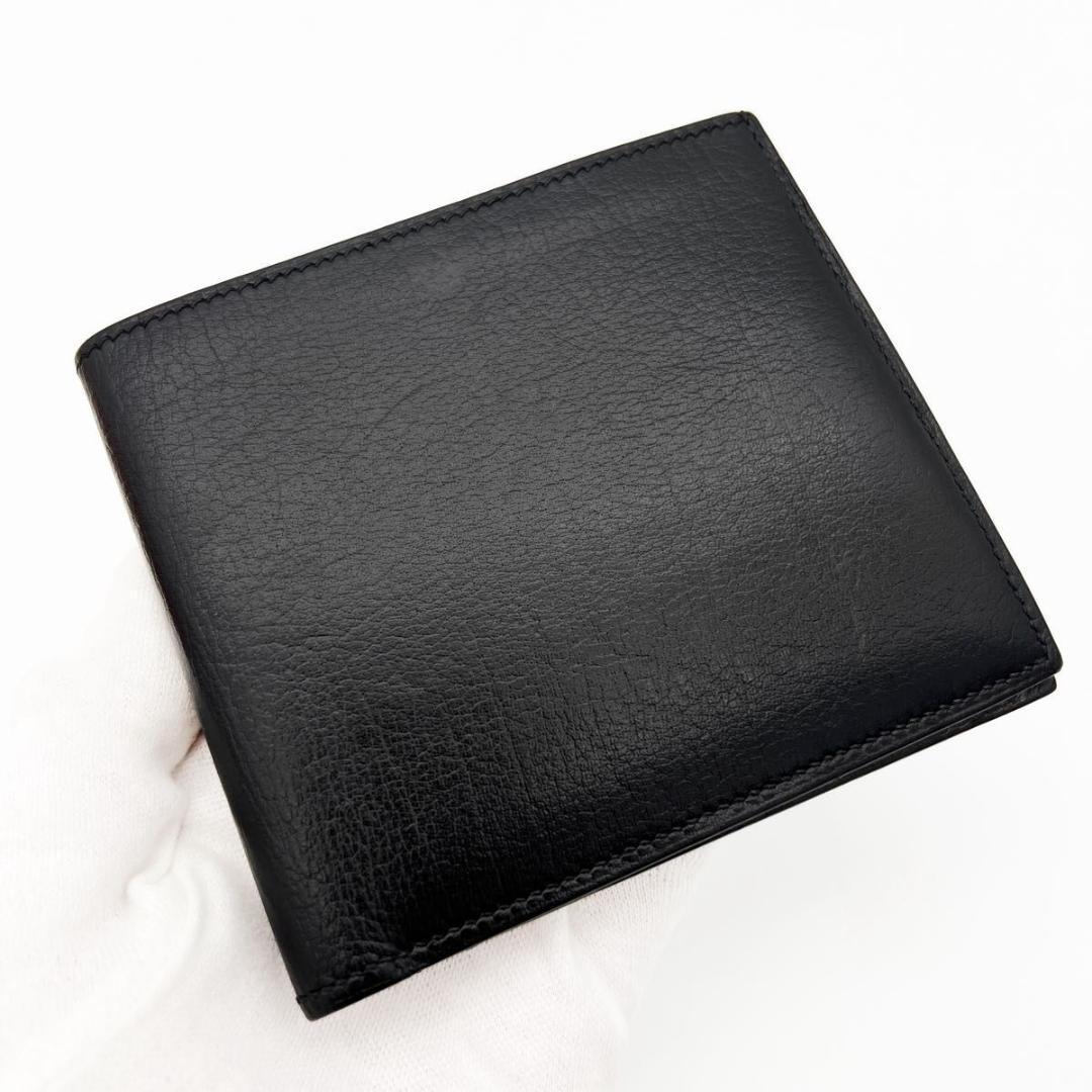 【美品】エルメス MC2 コペルニクス 二つ折り コンパクト 財布 黒