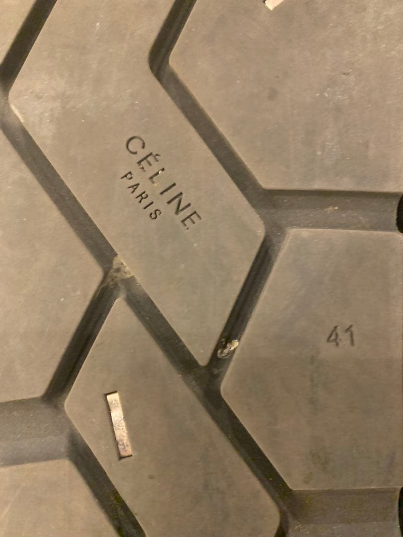 【美品】Celineセリーヌ サンダル 41 約26.5cm
