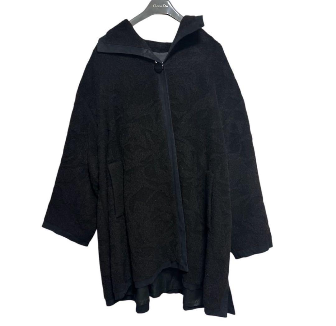 V*◎様 レディース 9 クリスチャン ディオール ポンチョ コート 毛 アルパ