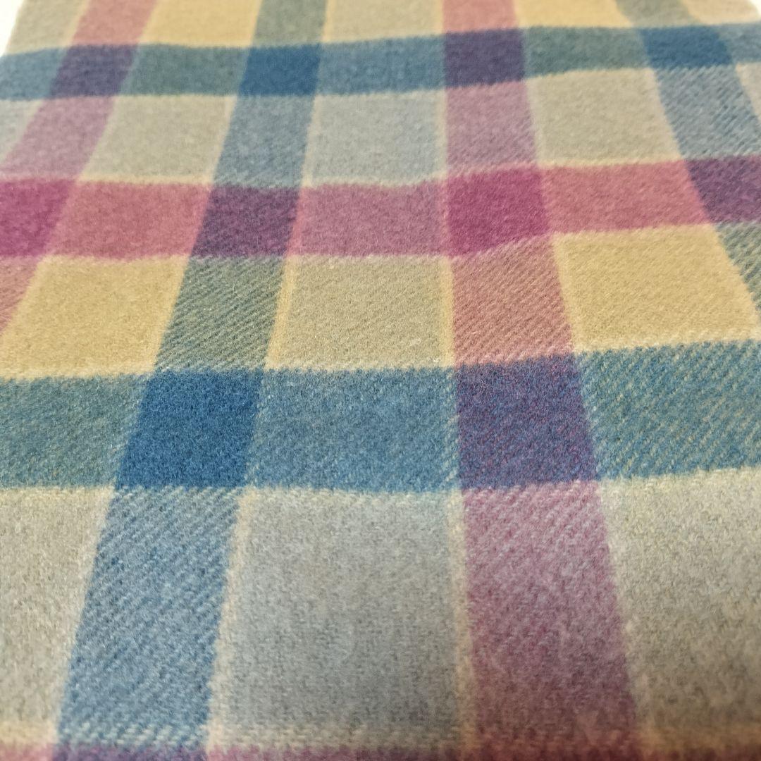 【Johnstons】 カシミヤ100％マフラー 希少カラー スコットランド製