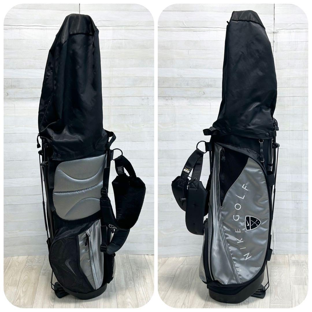 NIKI GOLF スタンド式キャディバッグ　グレー【5分割口】