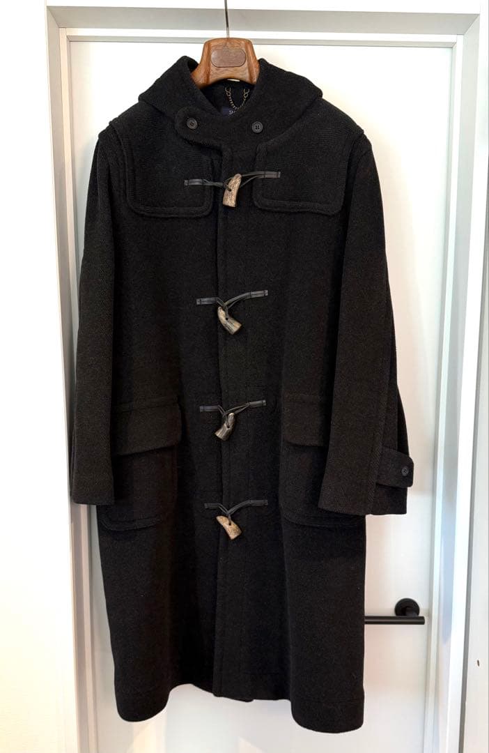 TIBBETT社 ムーアブルック ヘリンボーン 英国製 ダッフルコート UK36