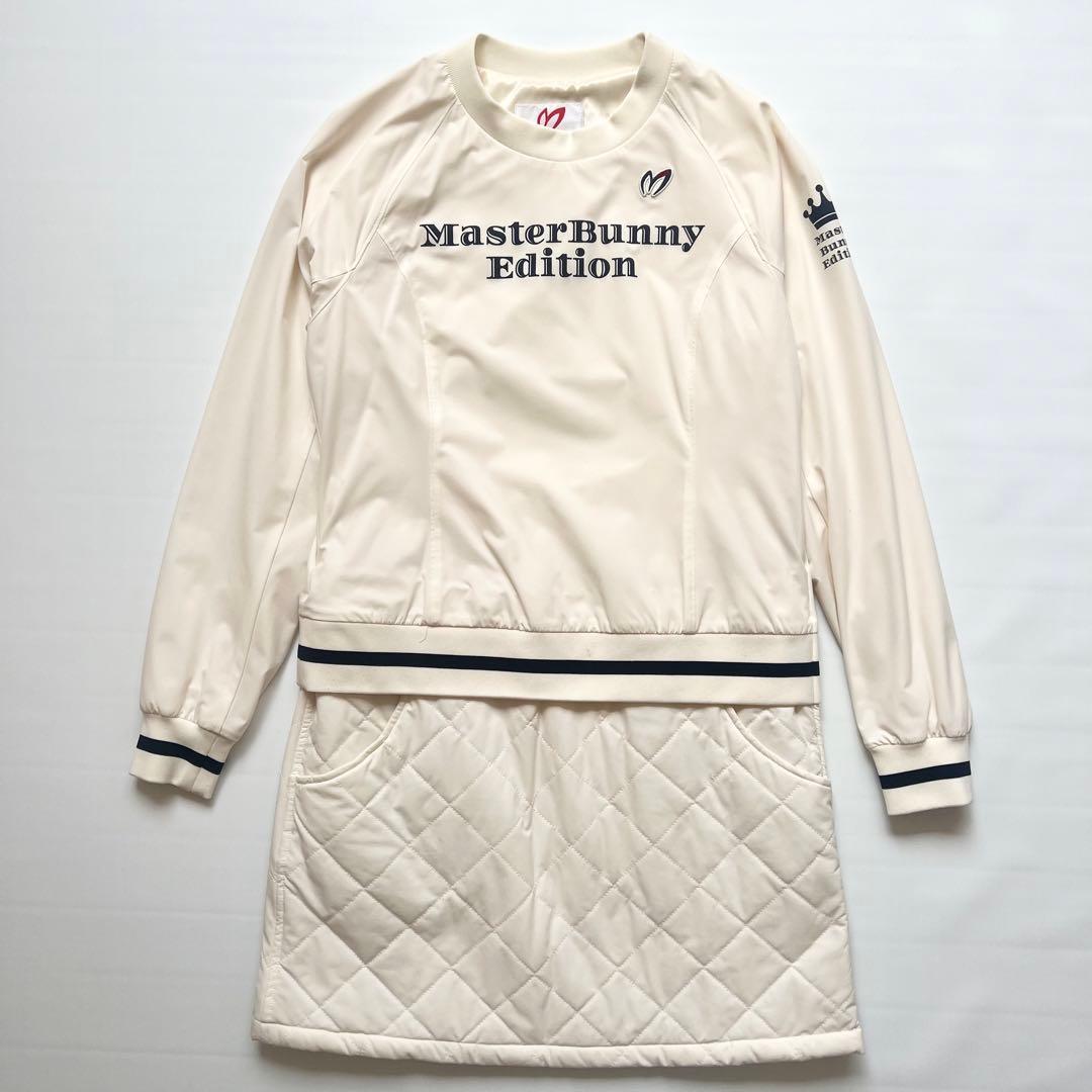 マスターバニー　パーリーゲイツ　中綿　ダウンワンピース　レディース　ダウン　M