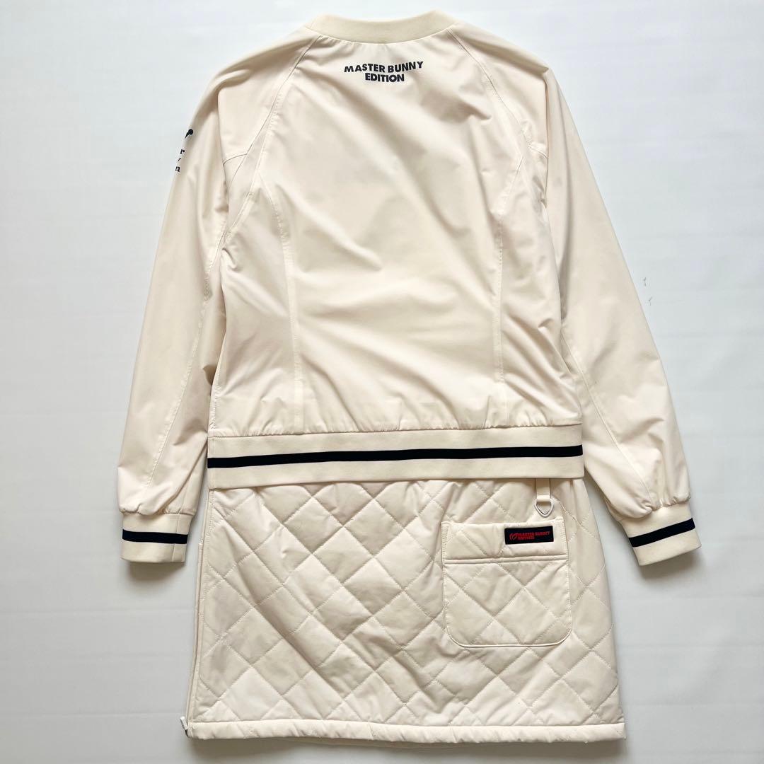 マスターバニー　パーリーゲイツ　中綿　ダウンワンピース　レディース　ダウン　M