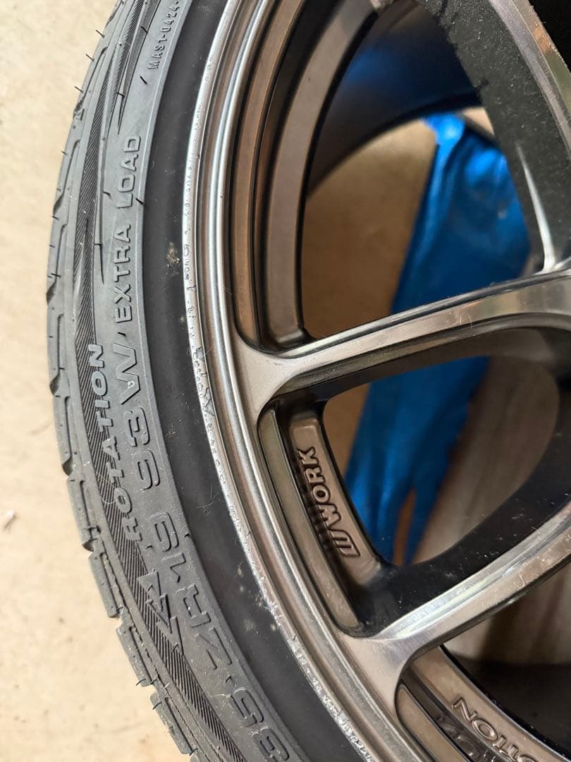 work エモーション極　19インチホイール