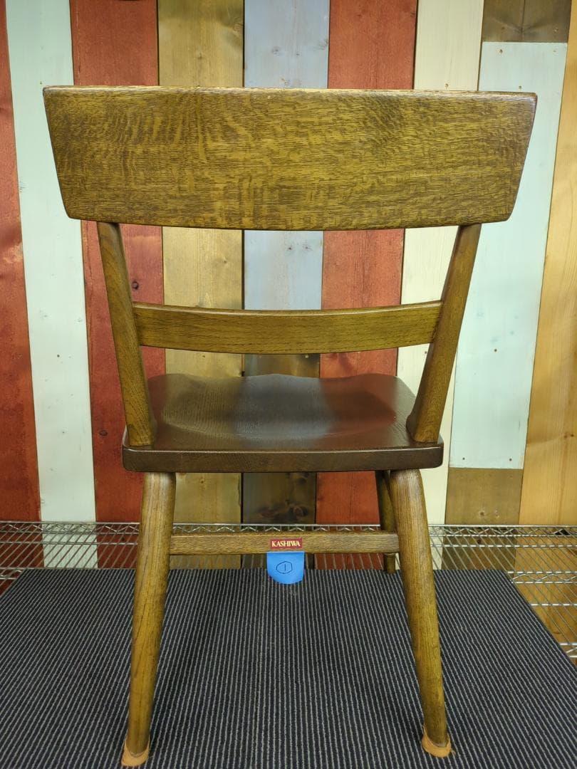 〈たのめる便・現状渡し〉柏木工 ダイニングチェア ウィルダネス K132 ①