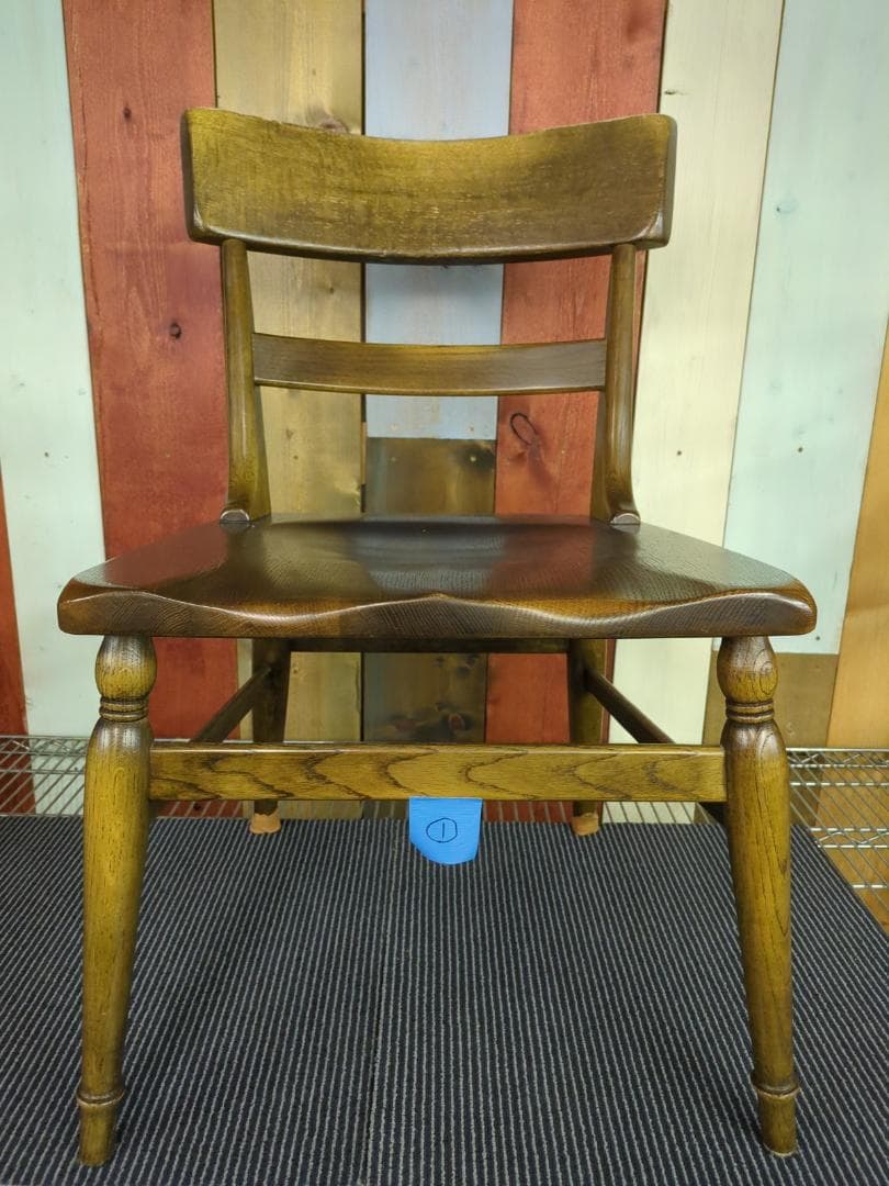 〈たのめる便・現状渡し〉柏木工 ダイニングチェア ウィルダネス K132 ①