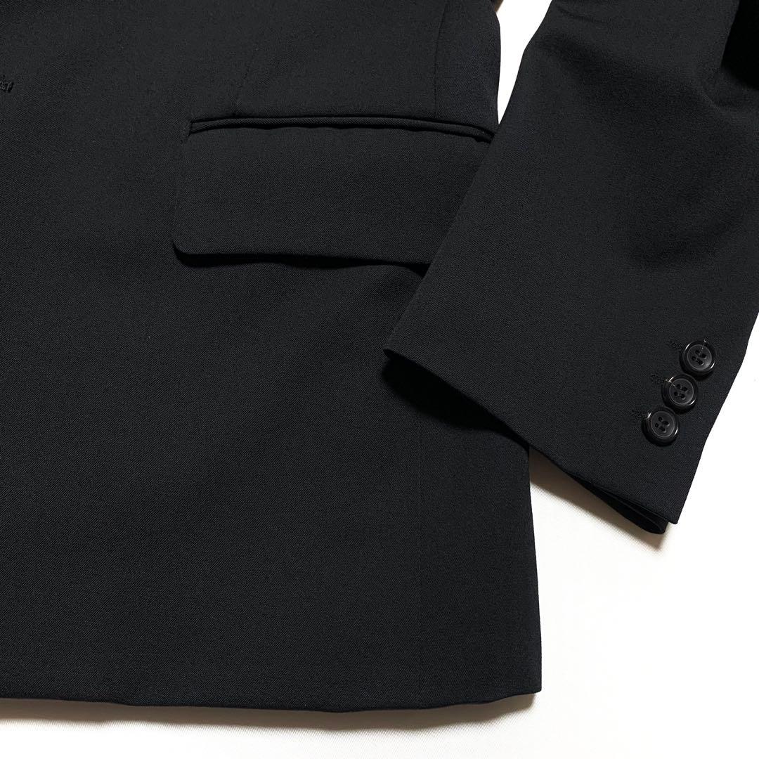 ☆未使用 コムデギャルソン コムコム 22AW 二重袖 テーラードジャケット 黒