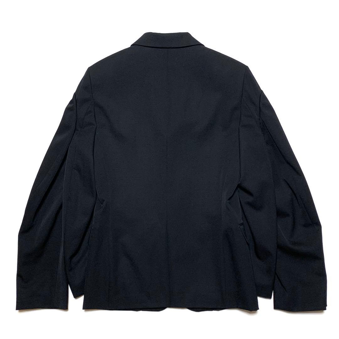 ☆未使用 コムデギャルソン コムコム 22AW 二重袖 テーラードジャケット 黒