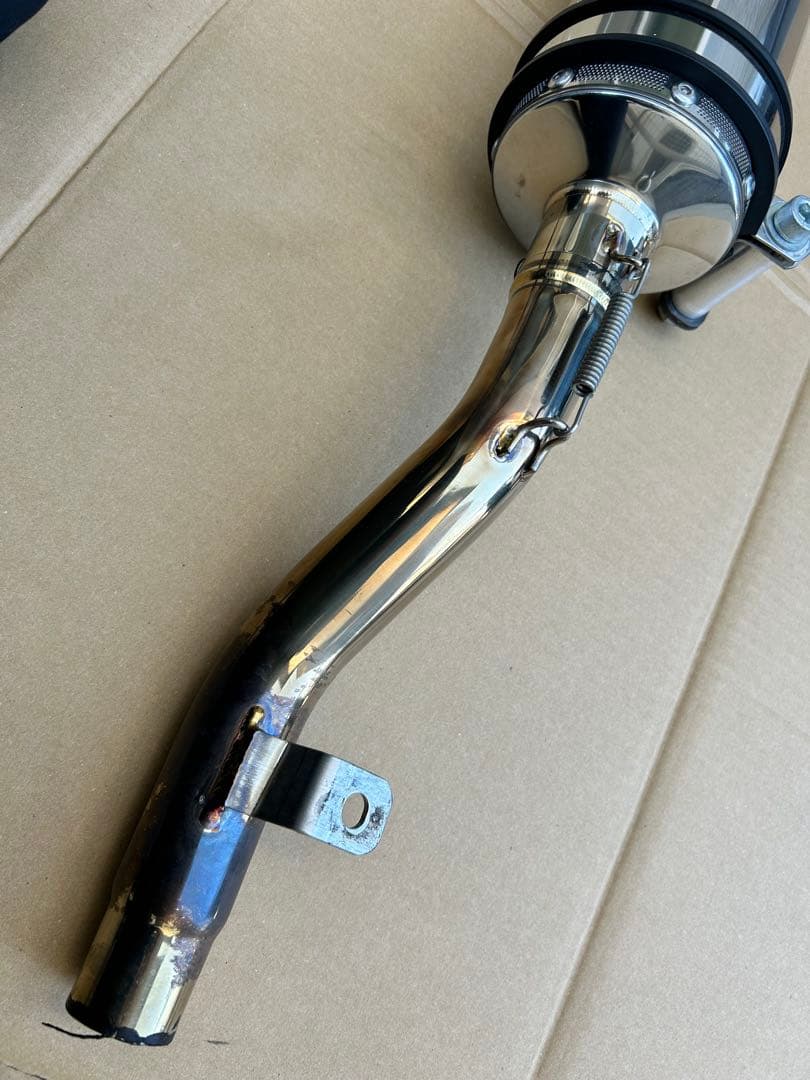 【値下げ】セロー250　マフラー SS300　チタン BEAMS　ビームス