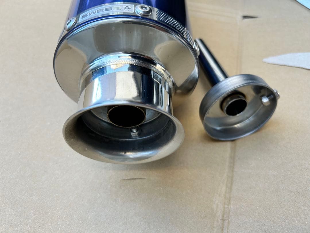 【値下げ】セロー250　マフラー SS300　チタン BEAMS　ビームス