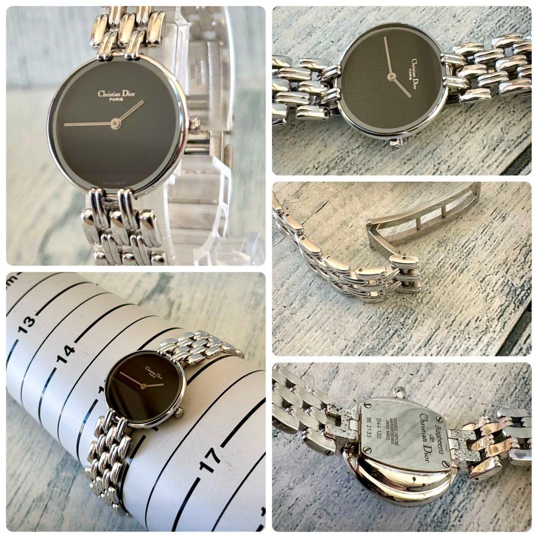 【電池交換済】Christian Dior ディオール 腕時計 バギラ ブラック