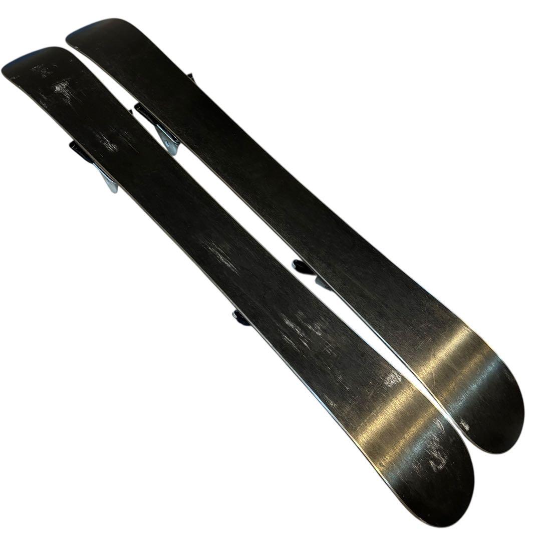 レディースショートスキーセット　ミッドスキー　解放ビン付　25-25.5cm