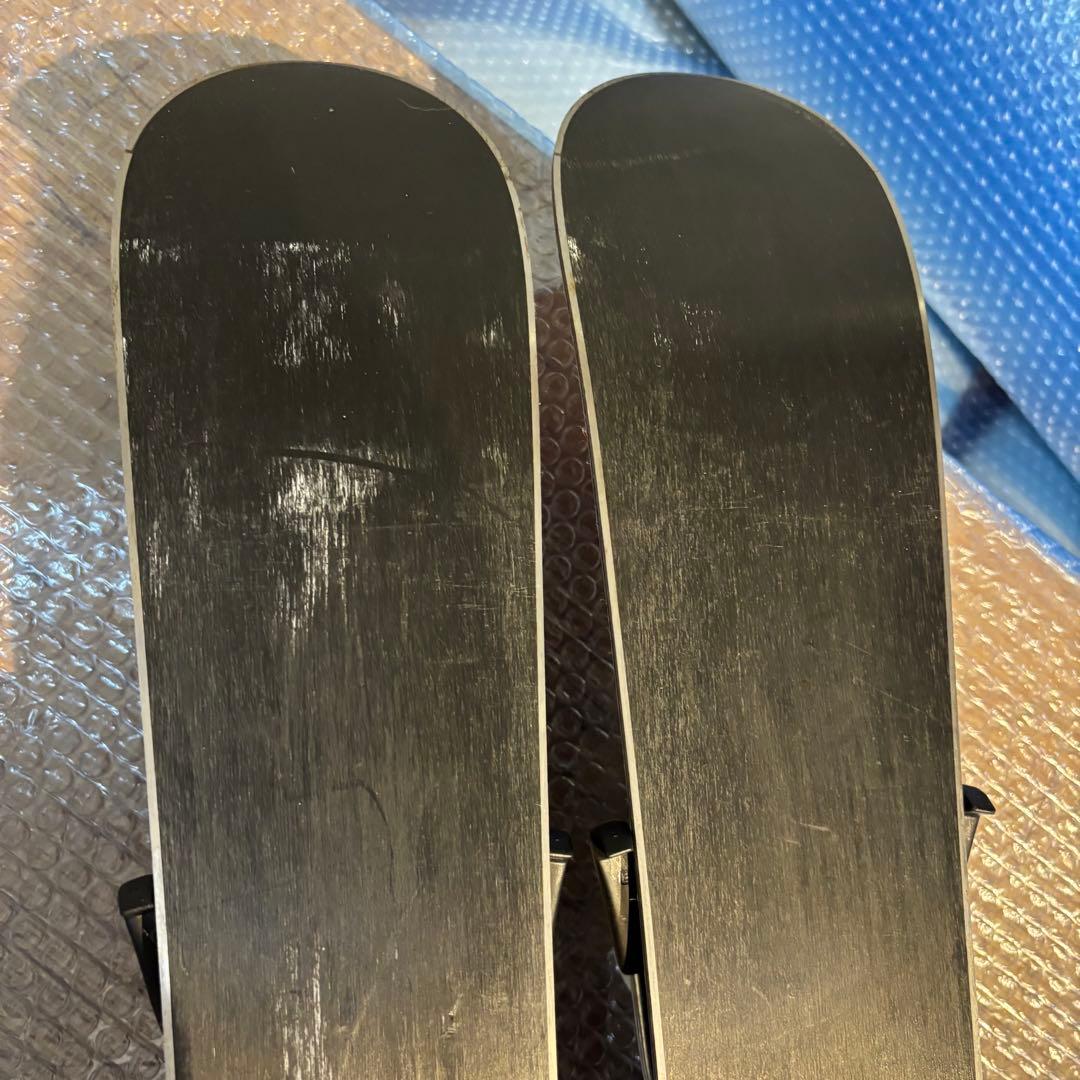 レディースショートスキーセット　ミッドスキー　解放ビン付　25-25.5cm