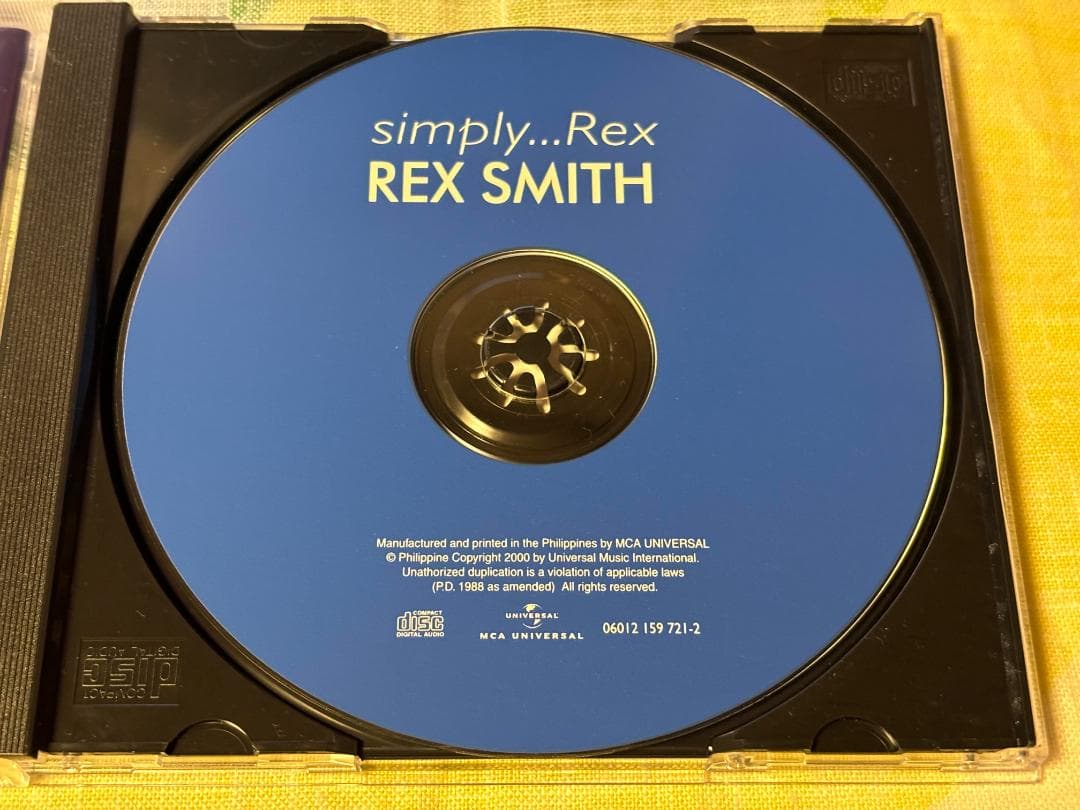 K-POP・アジア REX SMITH \"SIMPLEY...REX\" 2001