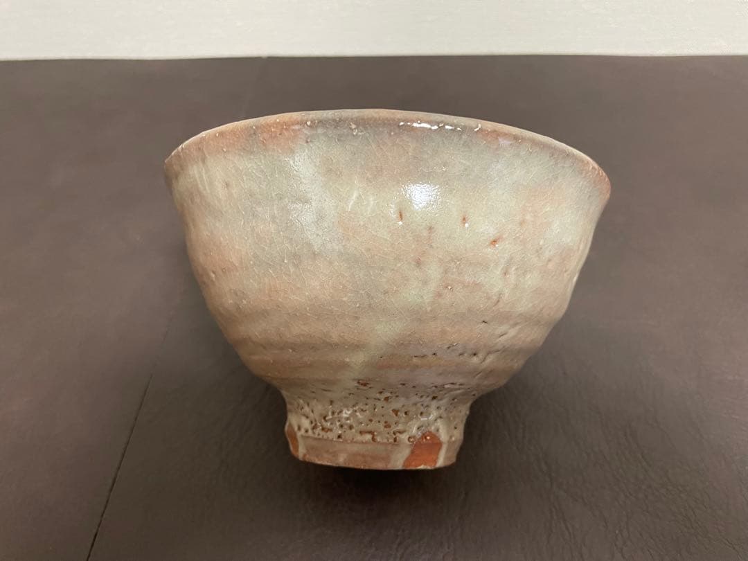 兼田昌尚 萩茶盌　萩焼　共箱　栞　茶道具