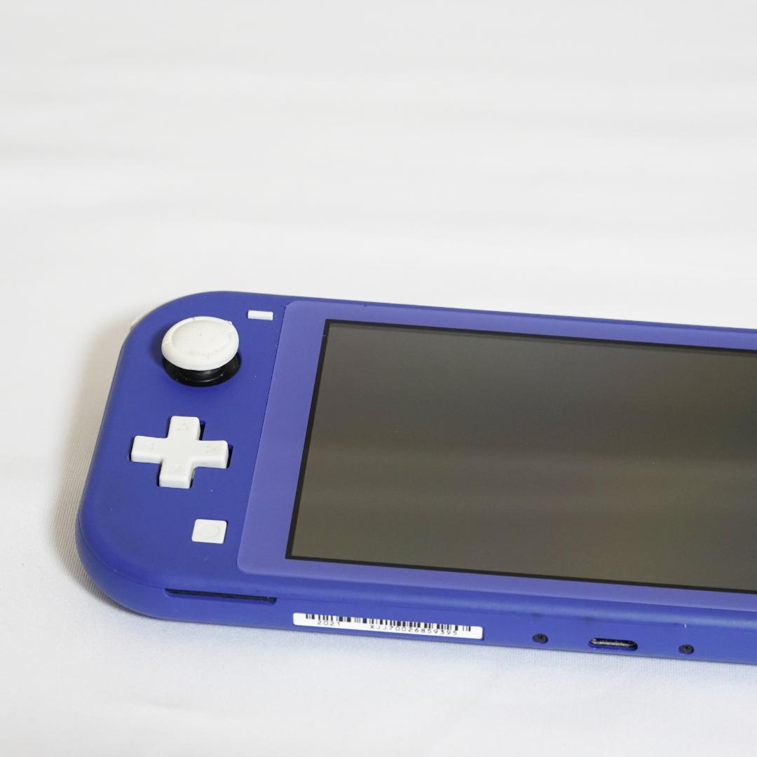 Nintendo Switch Lite ブルー 本体　元箱　充電器あり