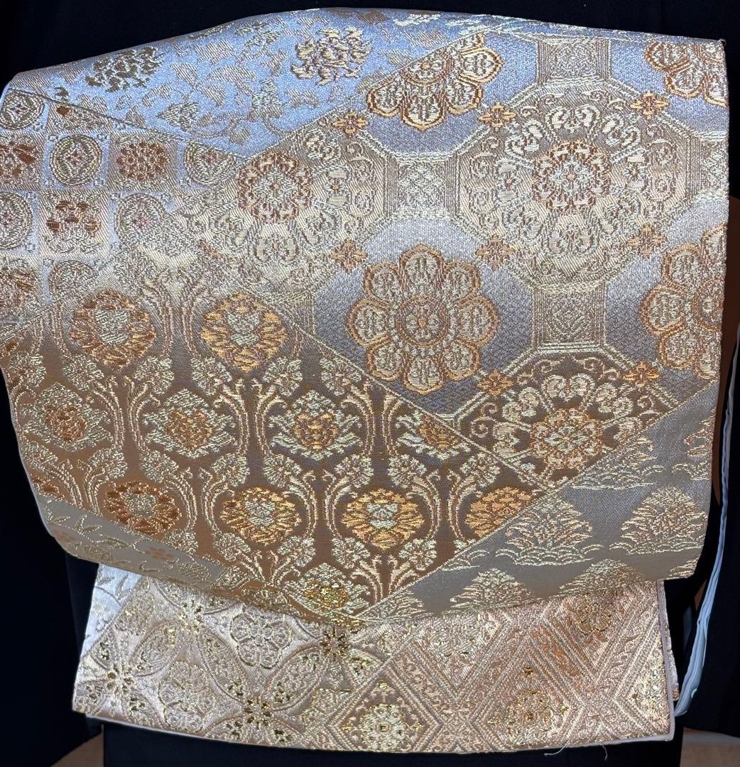 正絹豪華黒留袖6点フルセット 黒留袖　袋帯　帯締め帯揚げ　長襦袢　 末広