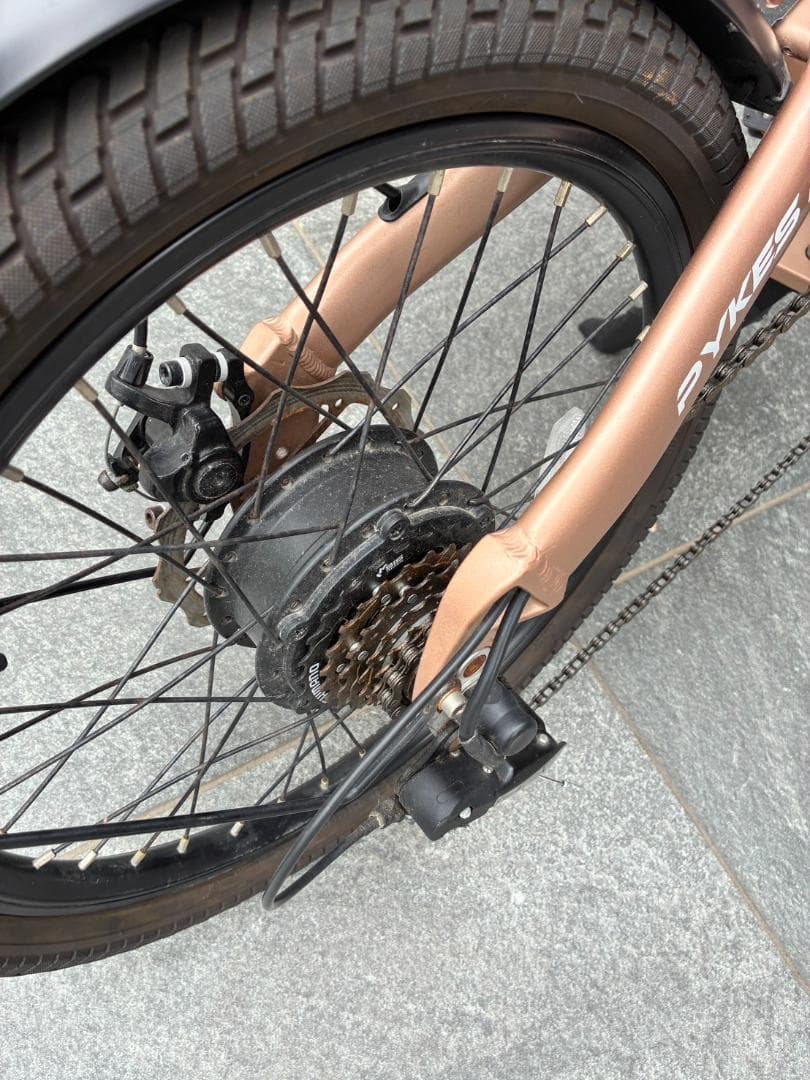 【引き取り限定】X20 折りたたみ電動アシスト自転車 Pykes Peak