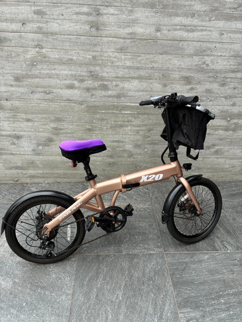 【引き取り限定】X20 折りたたみ電動アシスト自転車 Pykes Peak