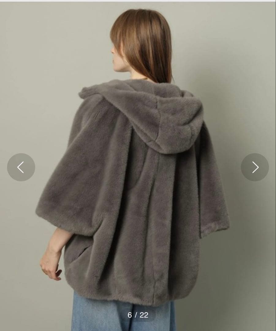 CADUNE カデュネ　ファーコート