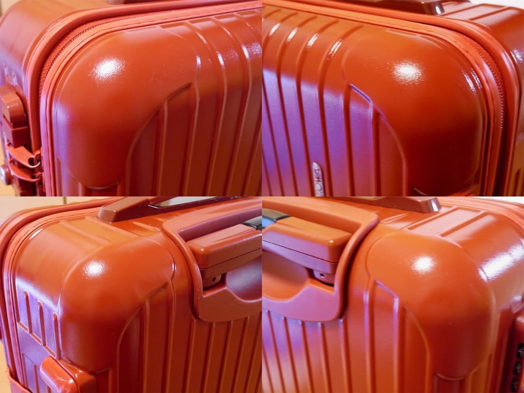 ◇美品 リモワ サルサ33L【機内持込可】人気色レッド◇メンテ・クリーニング済