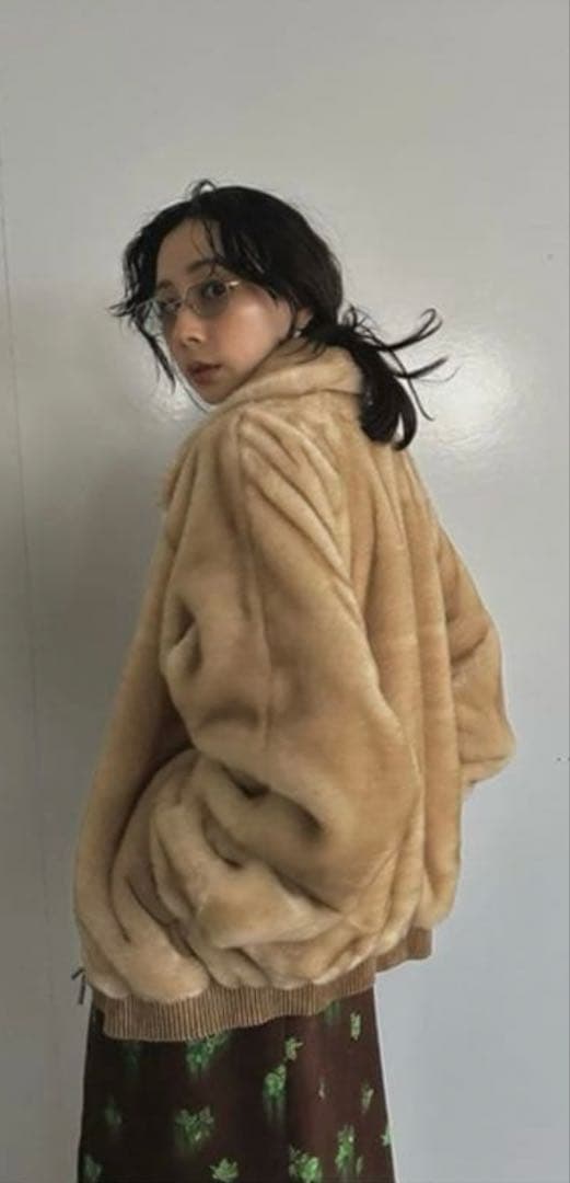 ジャケット・アウター AMERI vintage DESSERT CUP FUR BLOUSON
