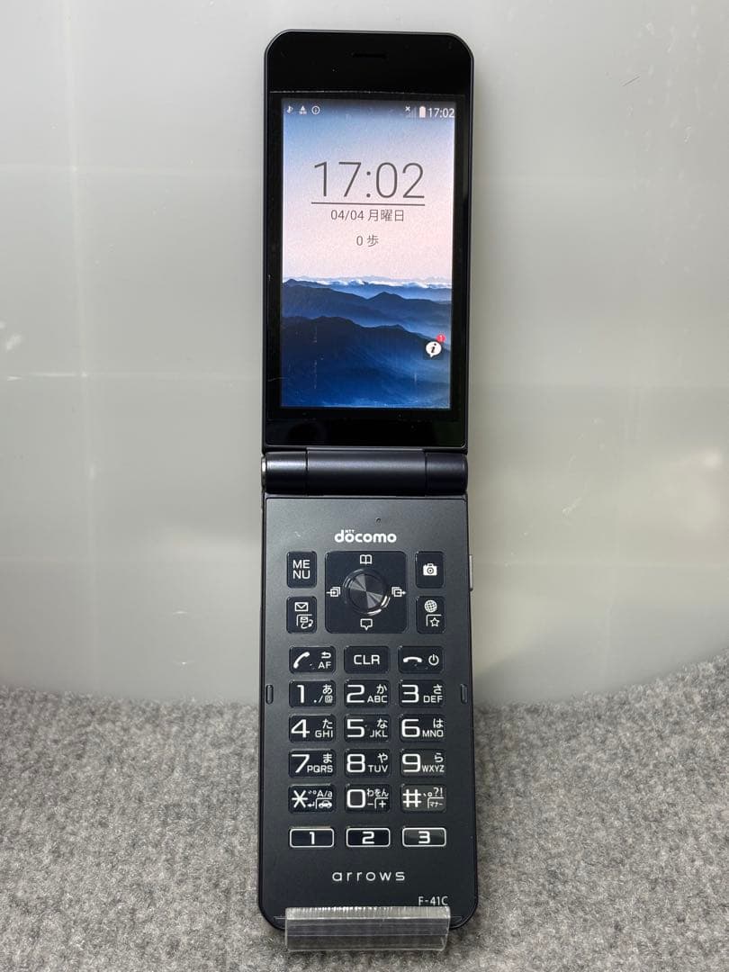★arrows ケータイ ベーシック F-41C ネイビー #26021104