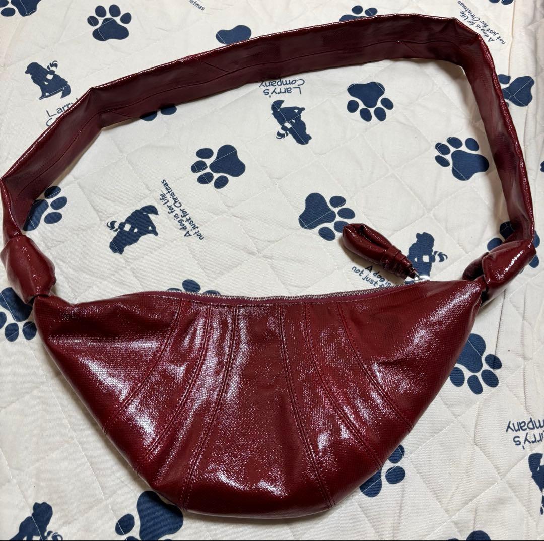 LEMAIRE ルメール クロワッサンバッグ コーテッドコットンキャンバス S